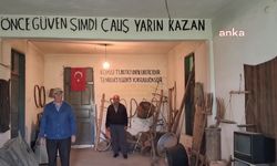 lşŞavşat'a bağlı Kireçli köyünde yaşayan Orhan Göktürk, eski tarım aletlerinden müze oluşturdu